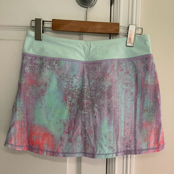 Ivivva Set the Pace Pastel Patterned Skirt - Picture 3 of 4